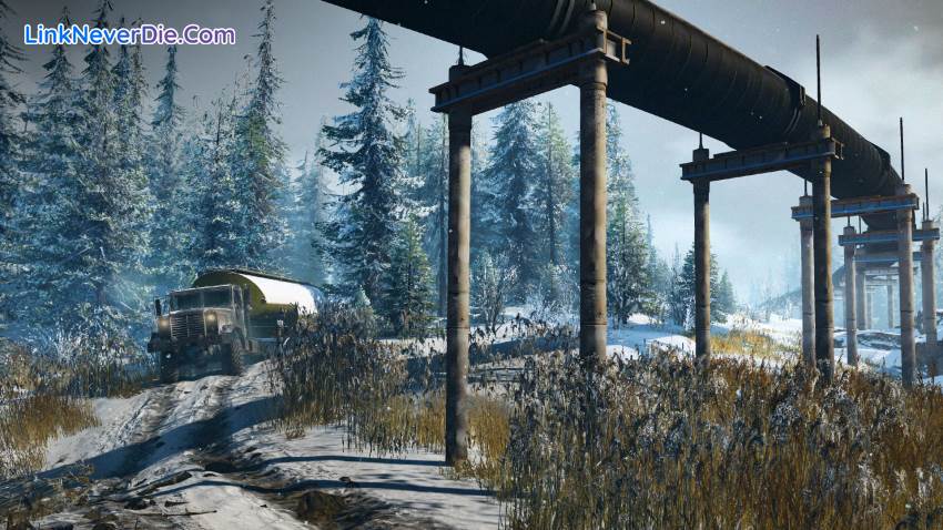 Hình ảnh trong game SnowRunner (screenshot) Hình ảnh trong game SnowRunner (screenshot)