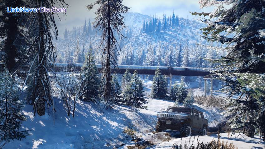 Hình ảnh trong game SnowRunner (screenshot)