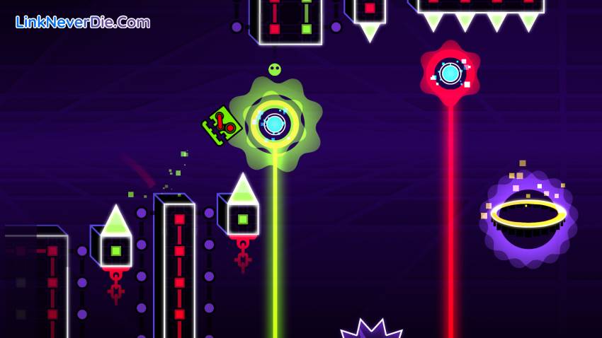 Hình ảnh trong game Geometry Dash (screenshot)