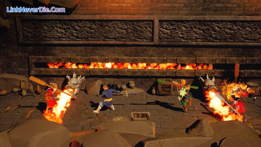 Hình ảnh trong game 9 Monkeys of Shaolin (screenshot)