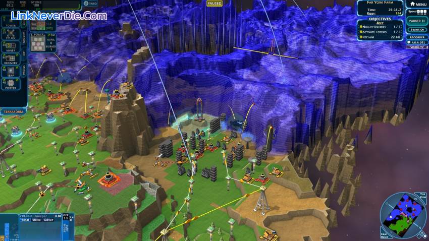 Hình ảnh trong game Creeper World 4 (screenshot)