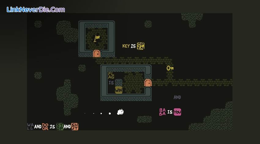 Hình ảnh trong game Baba Is You (screenshot)