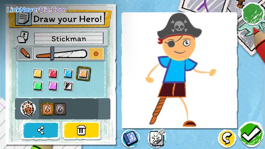 Hình ảnh trong game Draw a Stickman: EPIC 3 (screenshot)