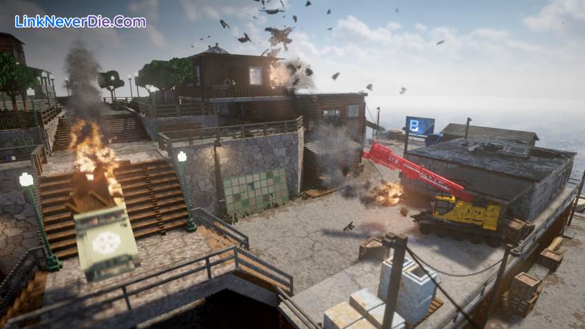 Hình ảnh trong game Teardown (screenshot)