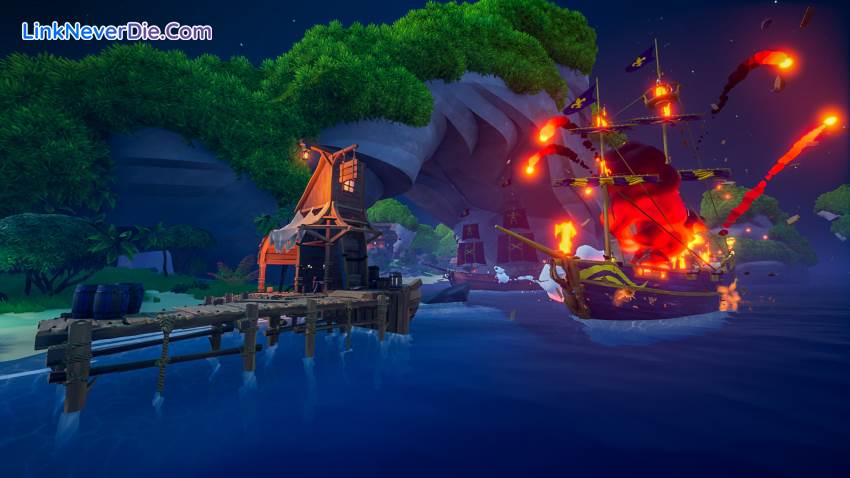 Hình ảnh trong game Blazing Sails: Pirate Battle Royale (screenshot)