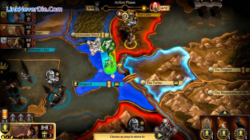 Hình ảnh trong game A Game of Thrones: The Board Game (screenshot)