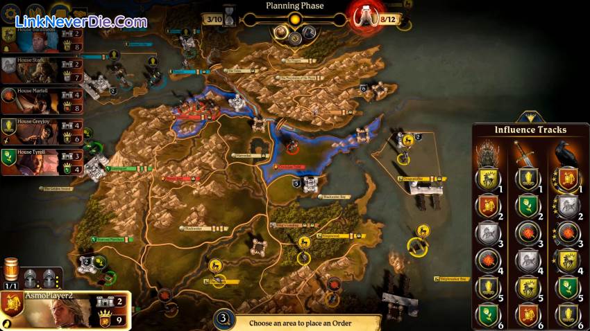 Hình ảnh trong game A Game of Thrones: The Board Game (screenshot)