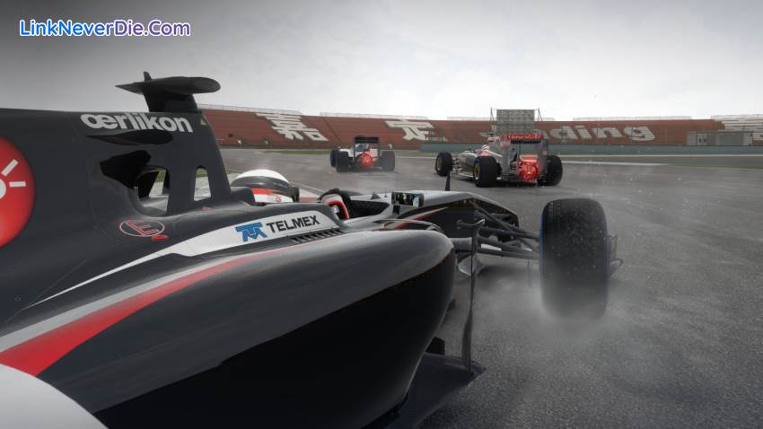Hình ảnh trong game F1 2014 (screenshot)