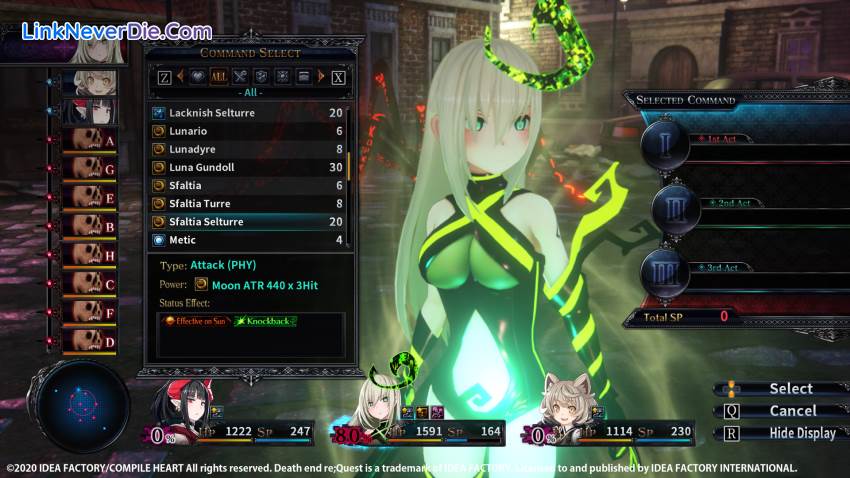 Hình ảnh trong game Death end re;Quest 2 (screenshot)