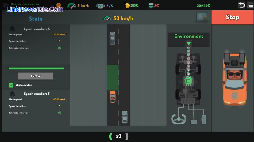 Hình ảnh trong game while True: learn() (screenshot) Hình ảnh trong game while True: learn() (screenshot)