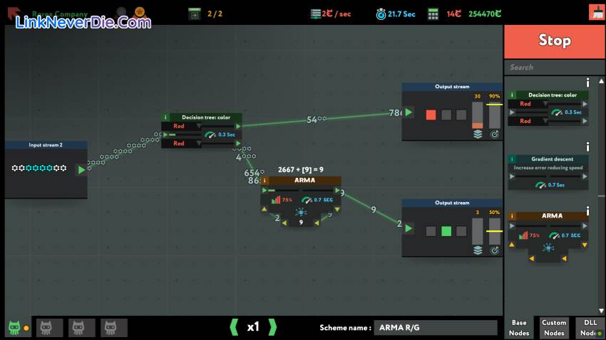 Hình ảnh trong game while True: learn() (screenshot)