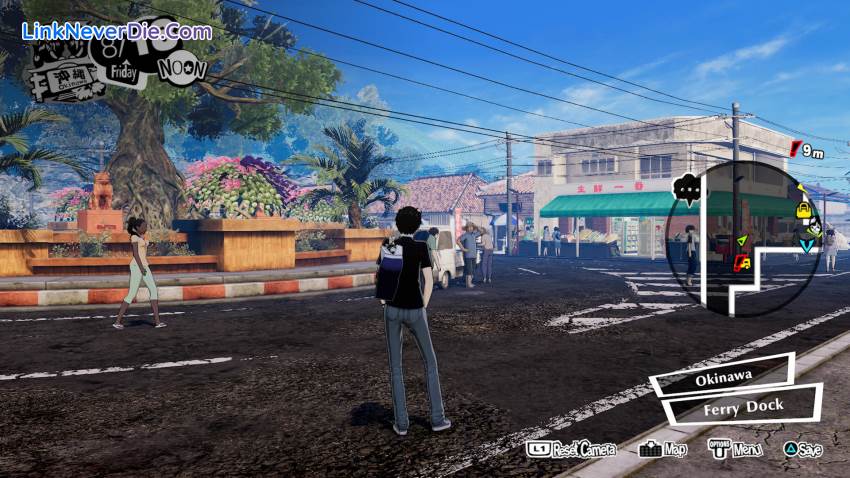 Hình ảnh trong game Persona 5 Strikers (screenshot)