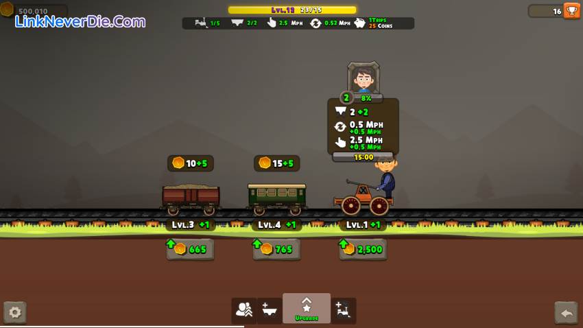 Hình ảnh trong game TrainClicker Idle Evolution (screenshot)