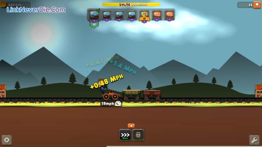 Hình ảnh trong game TrainClicker Idle Evolution (screenshot)