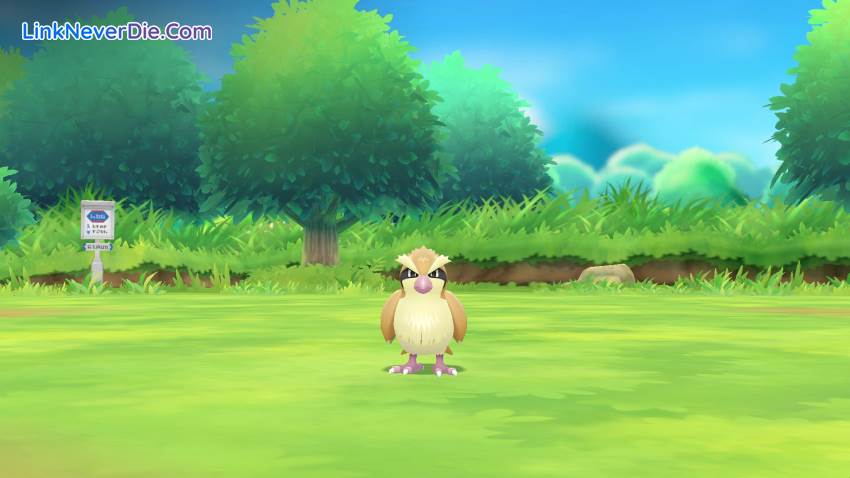 Hình ảnh trong game Pokemon: Let’s Go, Pikachu and Eevee! (screenshot)