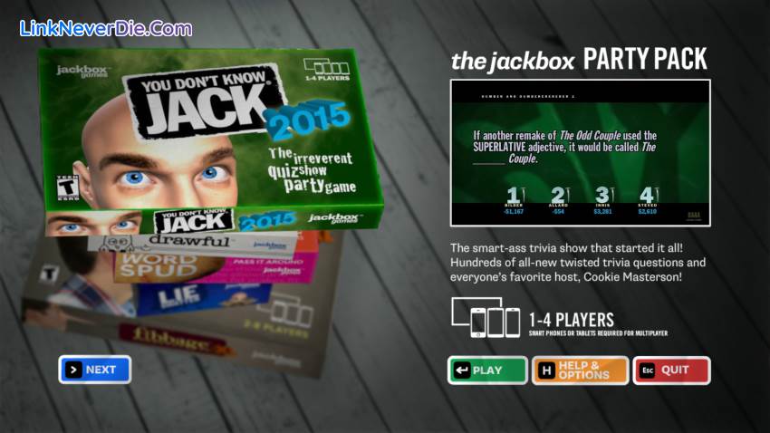 Hình ảnh trong game The Jackbox Party Pack (screenshot)