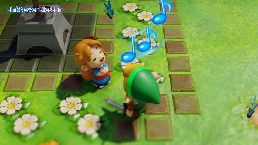 Hình ảnh trong game The Legend of Zelda: Link’s Awakening (screenshot)