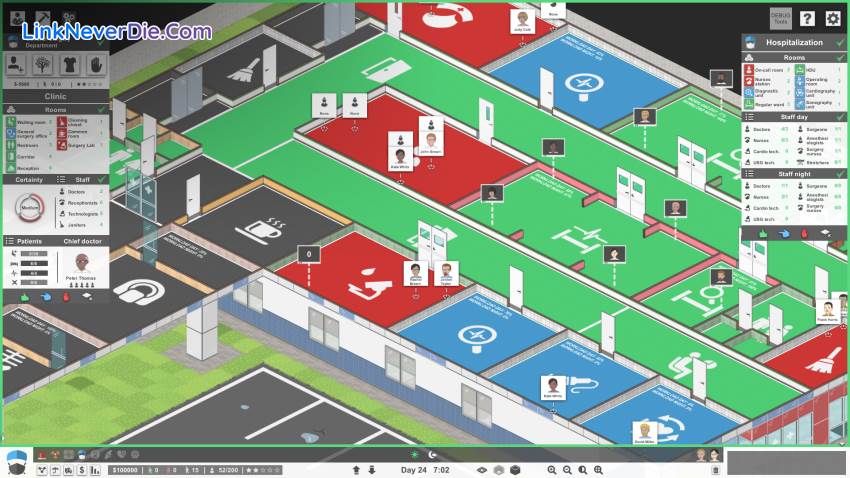 Hình ảnh trong game Project Hospital (screenshot)