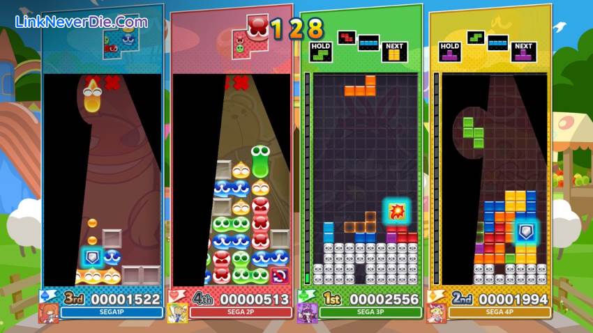Hình ảnh trong game Puyo Puyo Tetris 2 (screenshot)