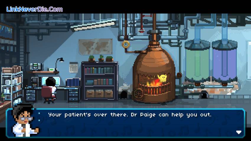 Hình ảnh trong game Rhythm Doctor (screenshot)