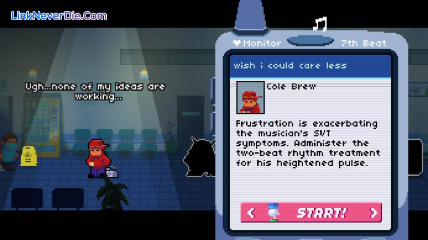 Hình ảnh trong game Rhythm Doctor (screenshot)