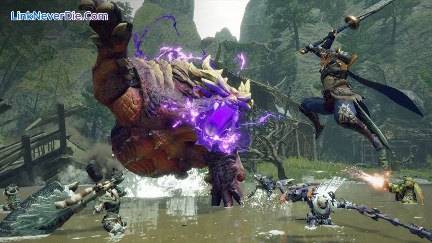 Hình ảnh trong game Monster Hunter Rise (screenshot) Hình ảnh trong game Monster Hunter Rise (screenshot)