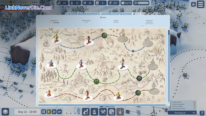 Hình ảnh trong game Snowtopia: Ski Resort Tycoon (screenshot)