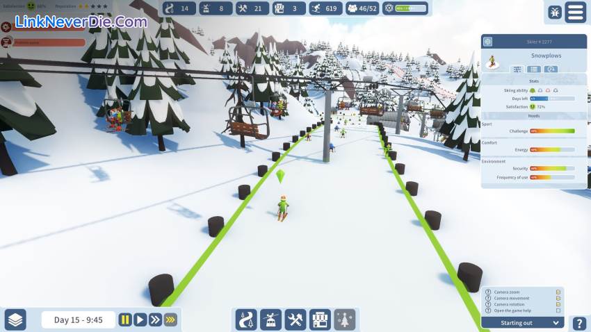 Hình ảnh trong game Snowtopia: Ski Resort Tycoon (screenshot)