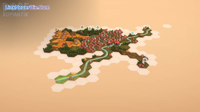 Hình ảnh trong game Dorfromantik (screenshot) Hình ảnh trong game Dorfromantik (screenshot)