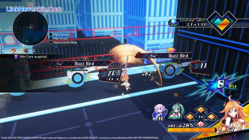 Hình ảnh trong game Neptunia Virtual Stars (screenshot) Hình ảnh trong game Neptunia Virtual Stars (screenshot)