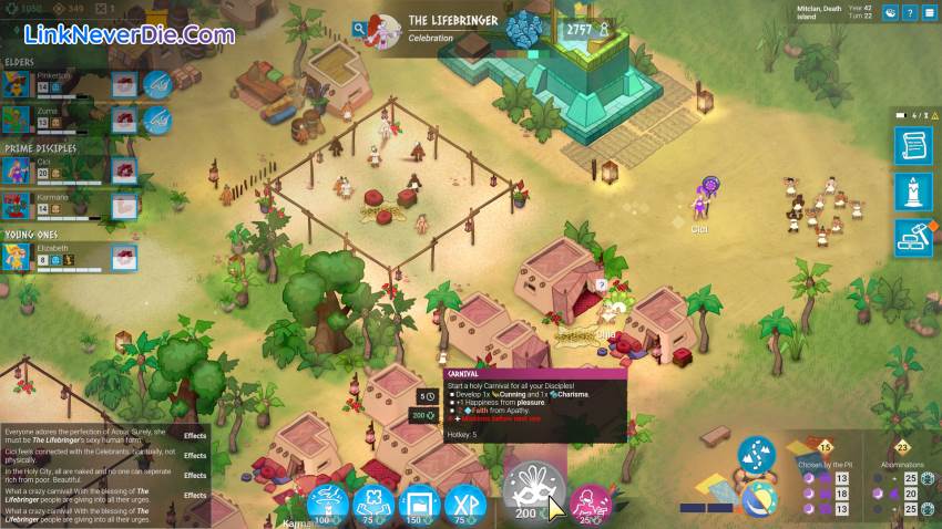 Game mô phỏng kết hợp chiến lược đặc sắc - Godhood Game mô phỏng kết hợp chiến lược đặc sắc - Godhood