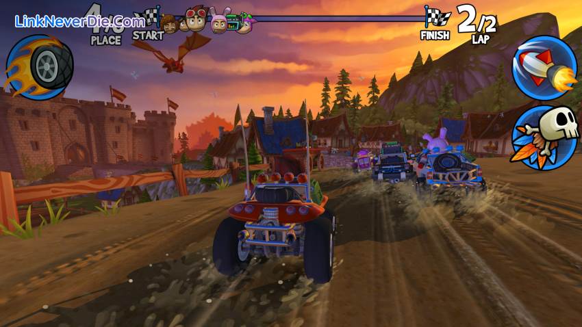 Hình ảnh trong game Beach Buggy Racing 2: Island Adventure (screenshot)