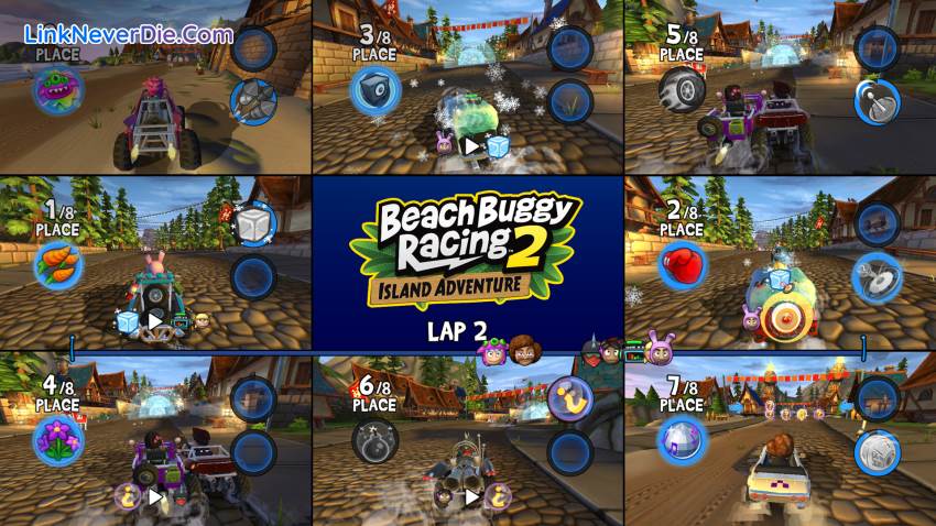 Hình ảnh trong game Beach Buggy Racing 2: Island Adventure (screenshot)