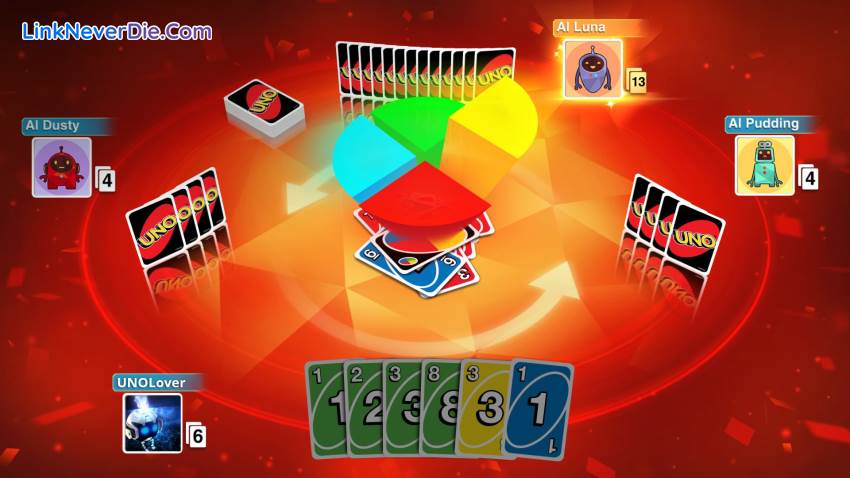 Hình ảnh trong game UNO (screenshot)