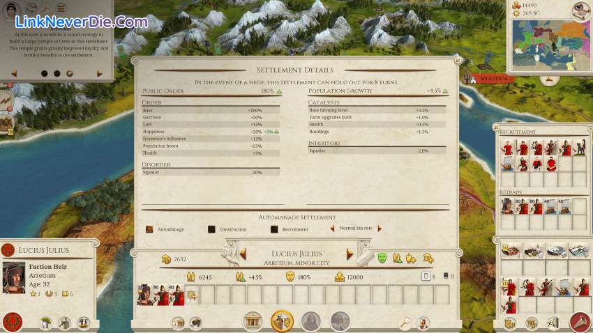 Hình ảnh trong game Total War: ROME REMASTERED (screenshot) Hình ảnh trong game Total War: ROME REMASTERED (screenshot)