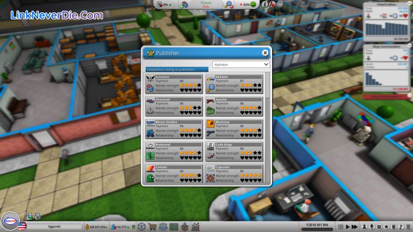 Hình ảnh trong game Mad Games Tycoon 2 (screenshot)