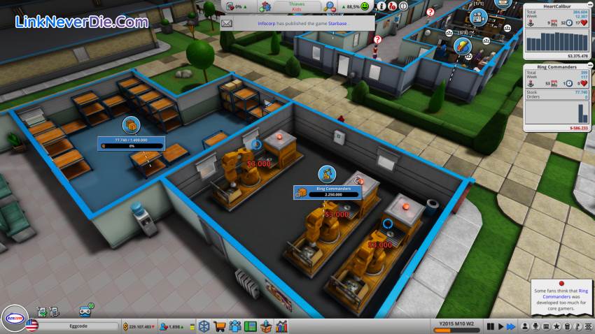 Hình ảnh trong game Mad Games Tycoon 2 (screenshot) Hình ảnh trong game Mad Games Tycoon 2 (screenshot)