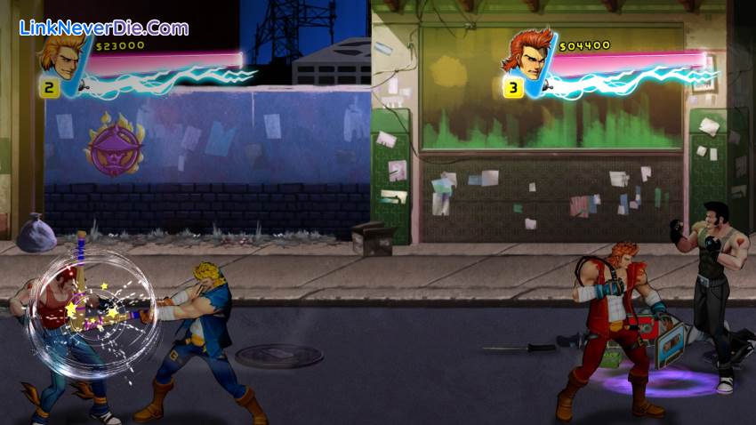 Hình ảnh trong game Double Dragon: Neon (screenshot)