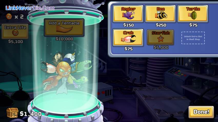 Hình ảnh trong game Octogeddon (screenshot)