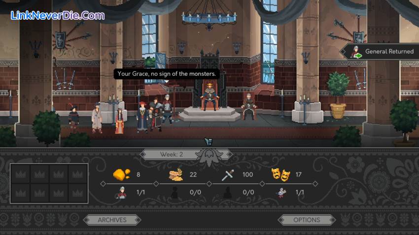 Hình ảnh trong game Yes, Your Grace (screenshot)