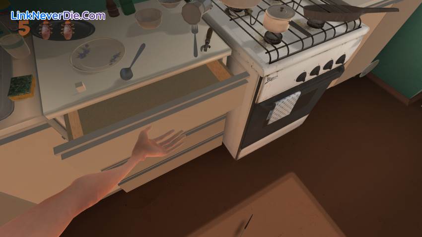 Hình ảnh trong game Cockroach Simulator (screenshot)