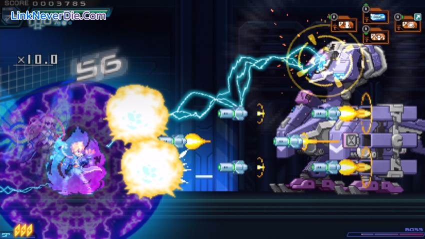 Hình ảnh trong game Azure Striker Gunvolt 2 (screenshot)