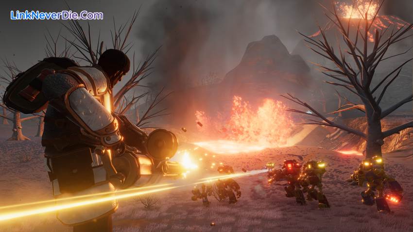 Hình ảnh trong game Volcanoids (screenshot)