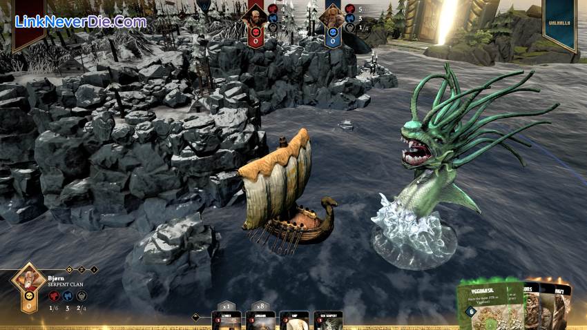 Hình ảnh trong game Blood Rage: Digital Edition (screenshot)