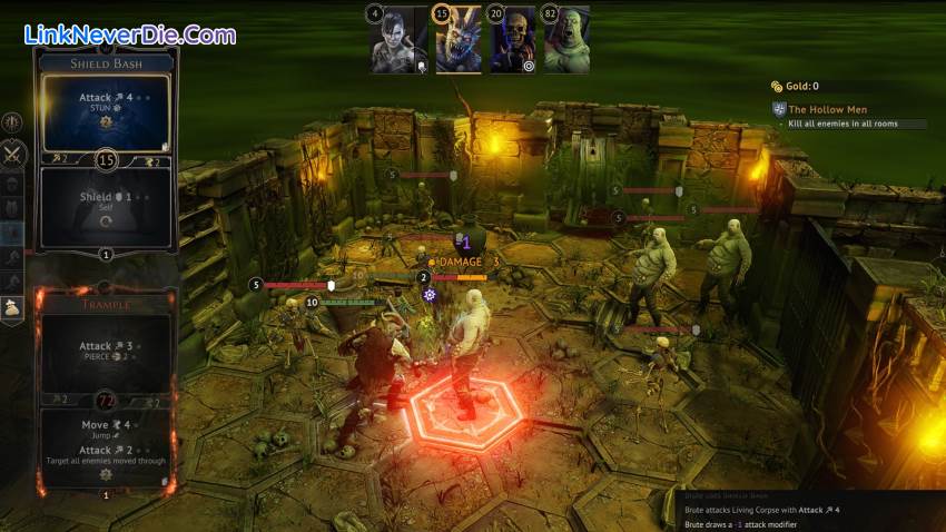 Hình ảnh trong game Gloomhaven (screenshot)