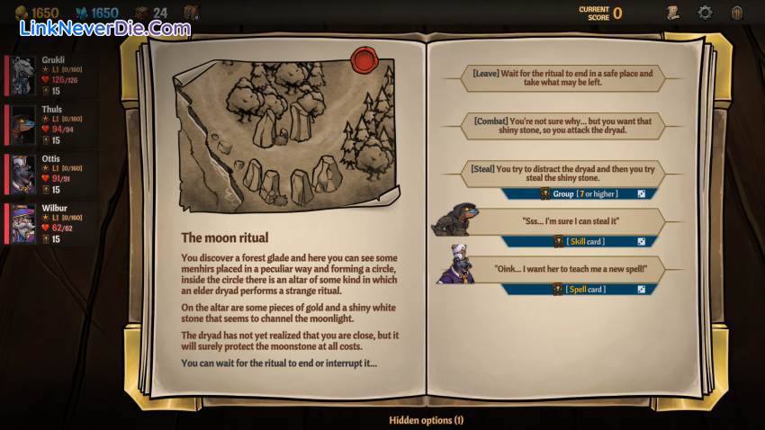 Hình ảnh trong game Across the Obelisk (screenshot)