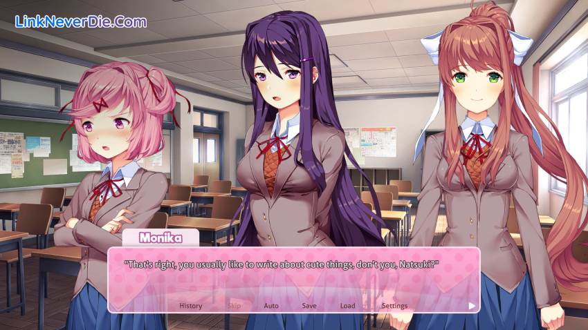 Hình ảnh trong game Doki Doki Literature Club Plus! (screenshot)