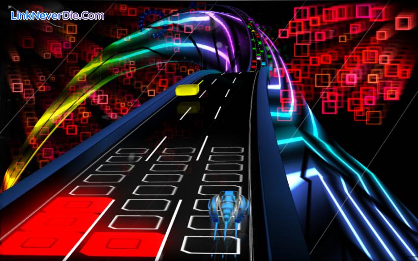 Hình ảnh trong game Audiosurf (screenshot)