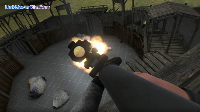Hình ảnh trong game BONEWORKS (screenshot)