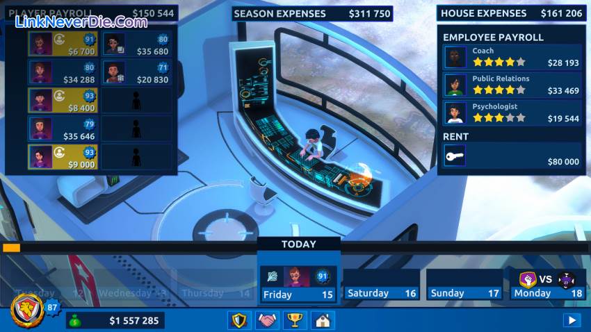 Hình ảnh trong game Esports Life Tycoon (screenshot)